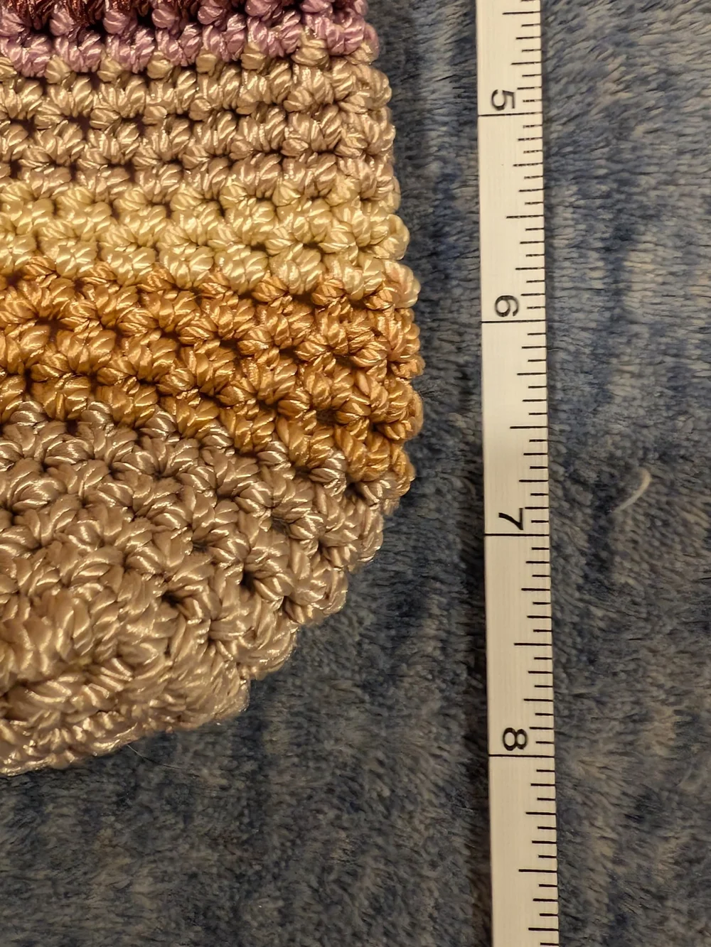 Liz Claiborne Cream Handwoven Crossbody with Lavender & Tan Stripes